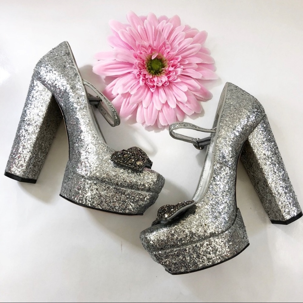 Alice + Olivia Gizelle Platform Mary Jane Heels